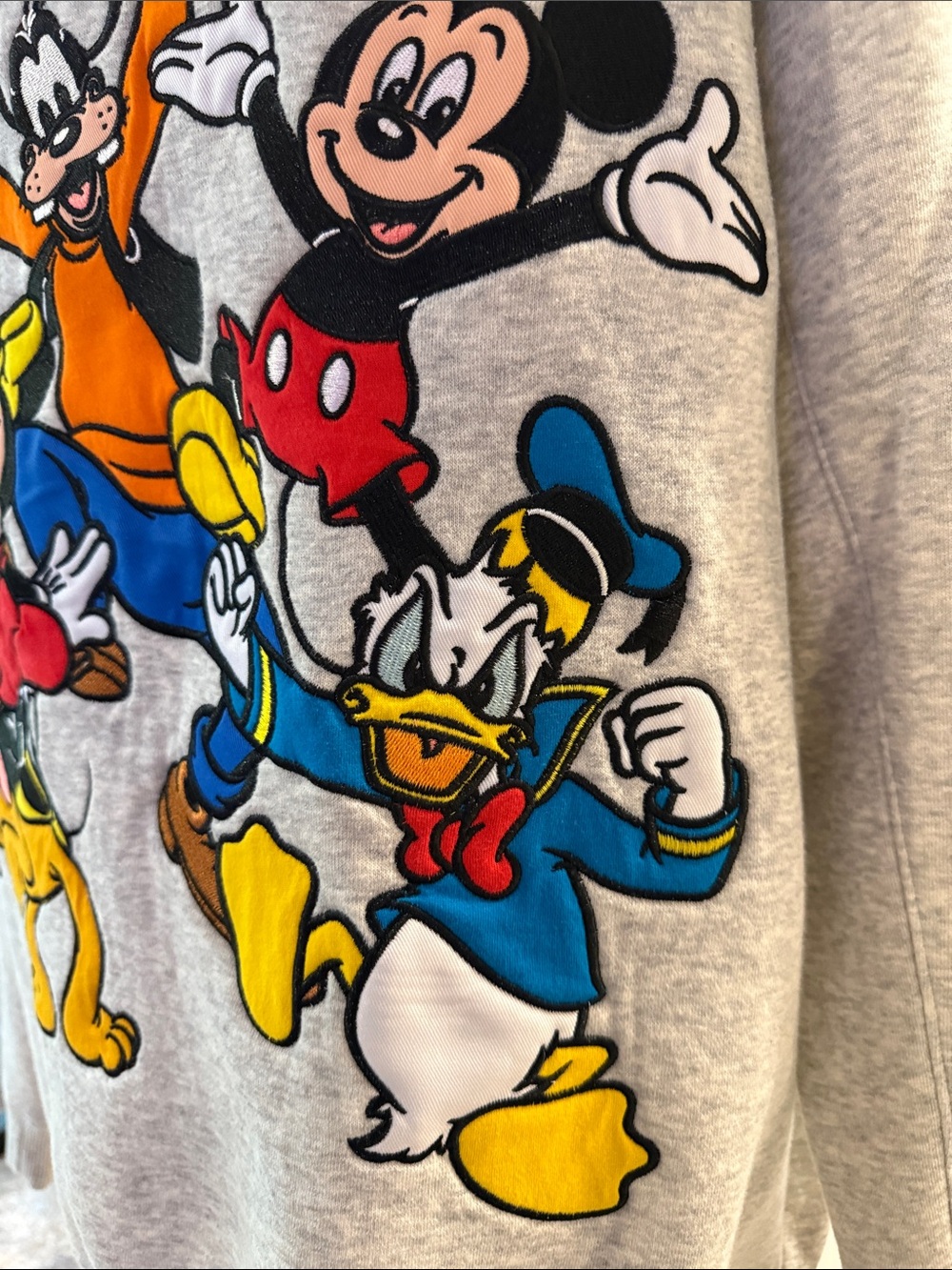 Mickey Mouse and Friends Zip Hoodie for Adults  - Never Worn - Picture 5 of 5